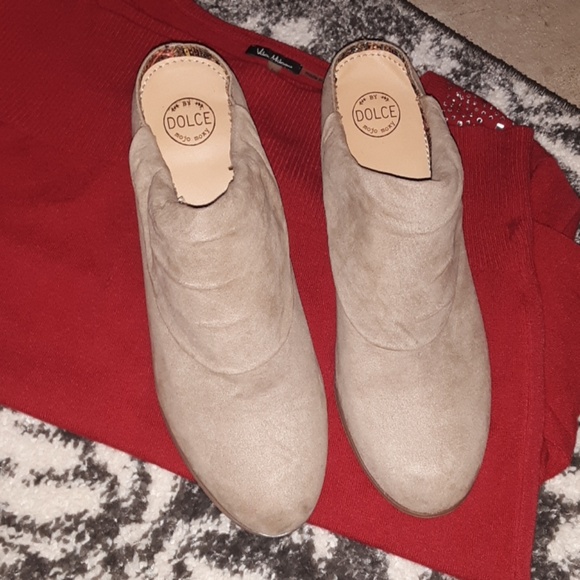 Dolce suede  clogs - Picture 2 of 4